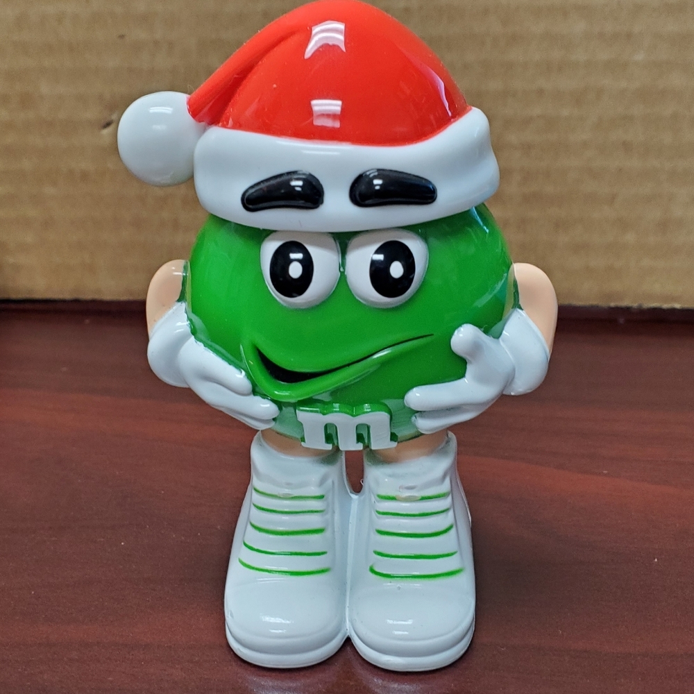 M&M's Green M&M Christmas figurine